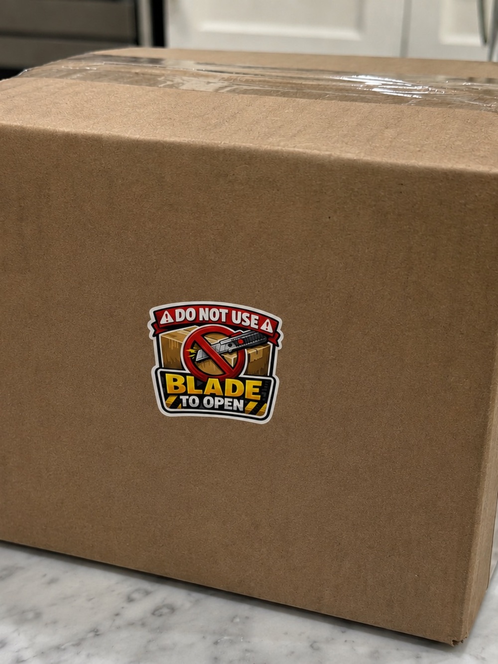 2” Package Safety Label - Picture 2 of 2